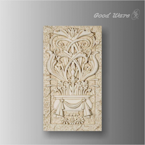 Decorative baroque wall panels for living room