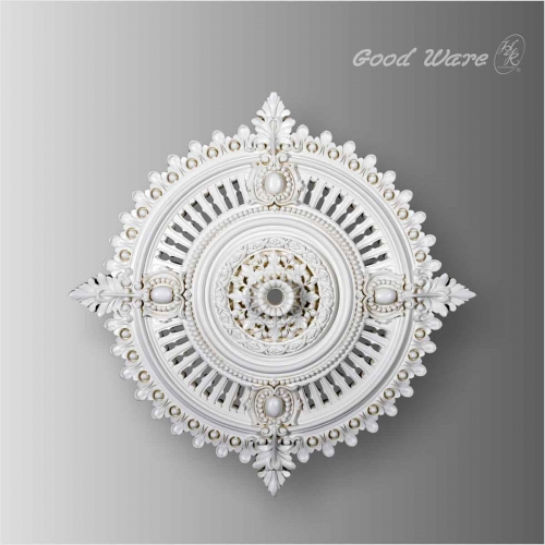 Polyurethane decorative victorian ceiling rose