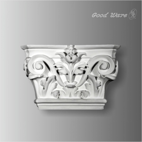 Polyurethane decorative column caps for sale