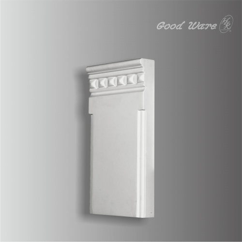 Polyurethane architectural fluted interior pilasters