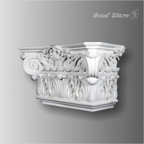 Polyurethane decorative pilaster caps for sale