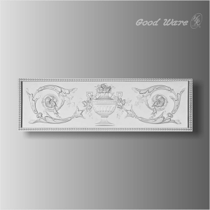 Polyurethane decorative large wall plaques
