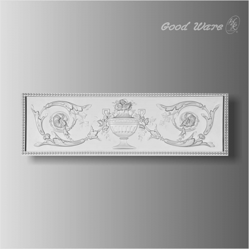 Polyurethane decorative large wall plaques