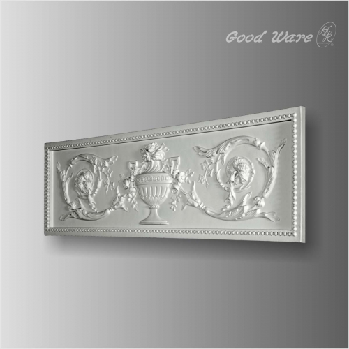 Polyurethane decorative large wall plaques