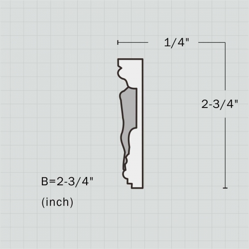 Polyurethane decorative interior moulding and trim