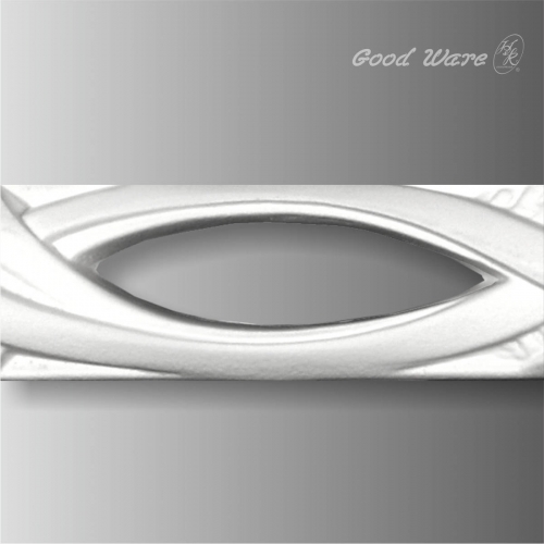Grape design pierced wide trim molding