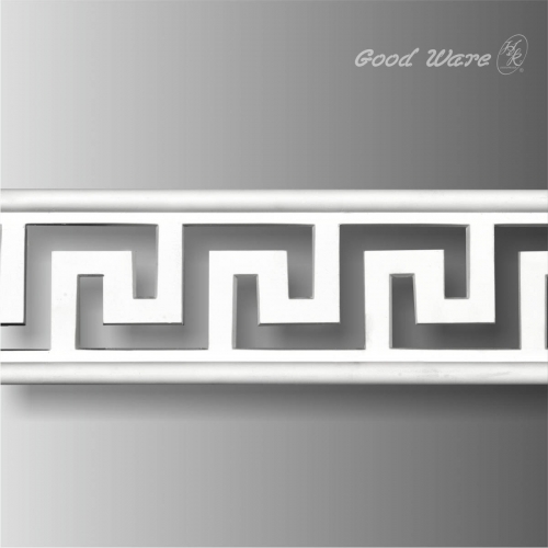 Pierced greek key chair trim molding for sale