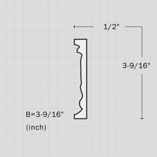 Polyurethane pierced frieze trim mouldings