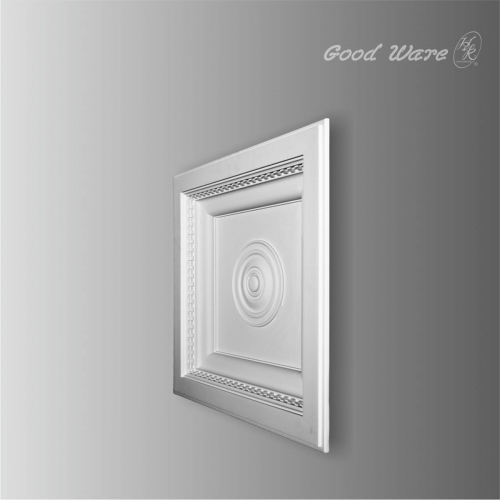 Polyurethane decorative drop ceiling tiles