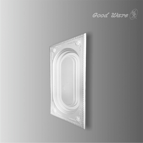 Polyurethane decorative rectangle ceiling tiles