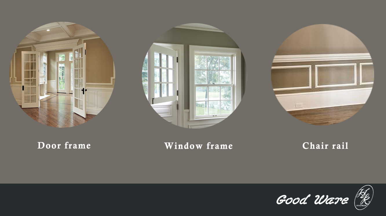 How to install molding on wall